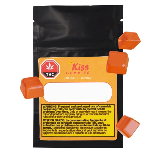 THC Kiss Orange Gummies - THC Kiss Orange Gummies
